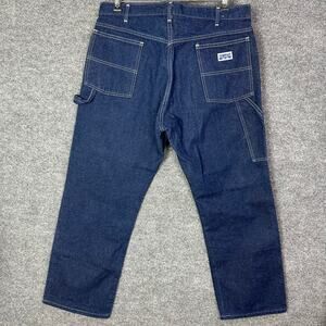Vintage‎ Big Smith Carpenter cargo blue Jeans Men’s Sz 38X29